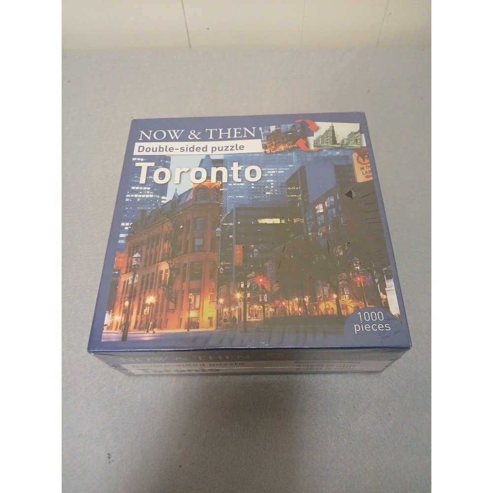 Toronto - 1000 Pieces  Double-sided Puzzle for Adults and Kids  New Sealed!!